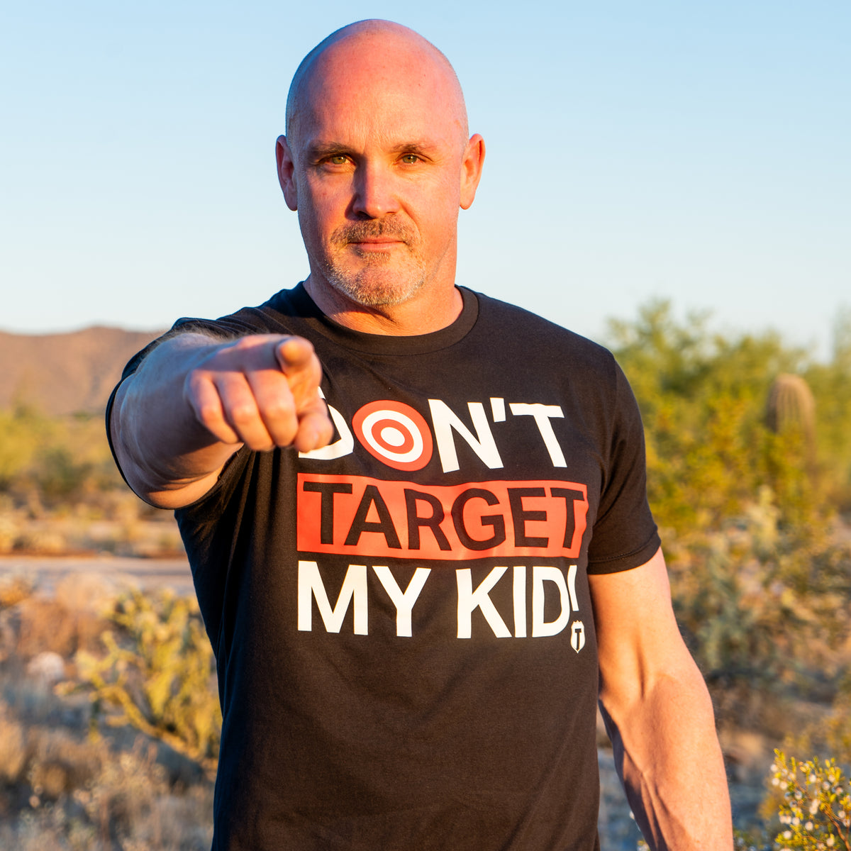 Don't Target My Kids T-Shirt – The Officer Tatum Store