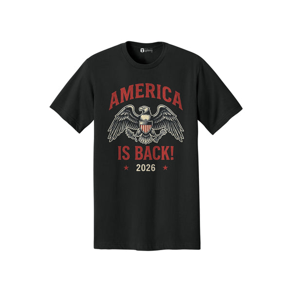 America Is Back Eagle t-shirt black