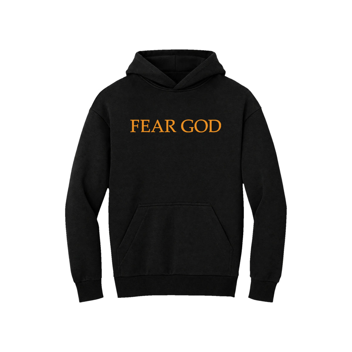 fear god hoodie black