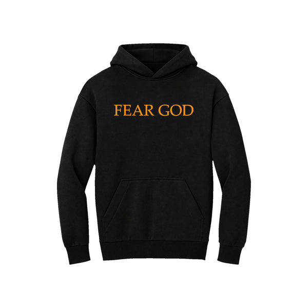 fear god hoodie black