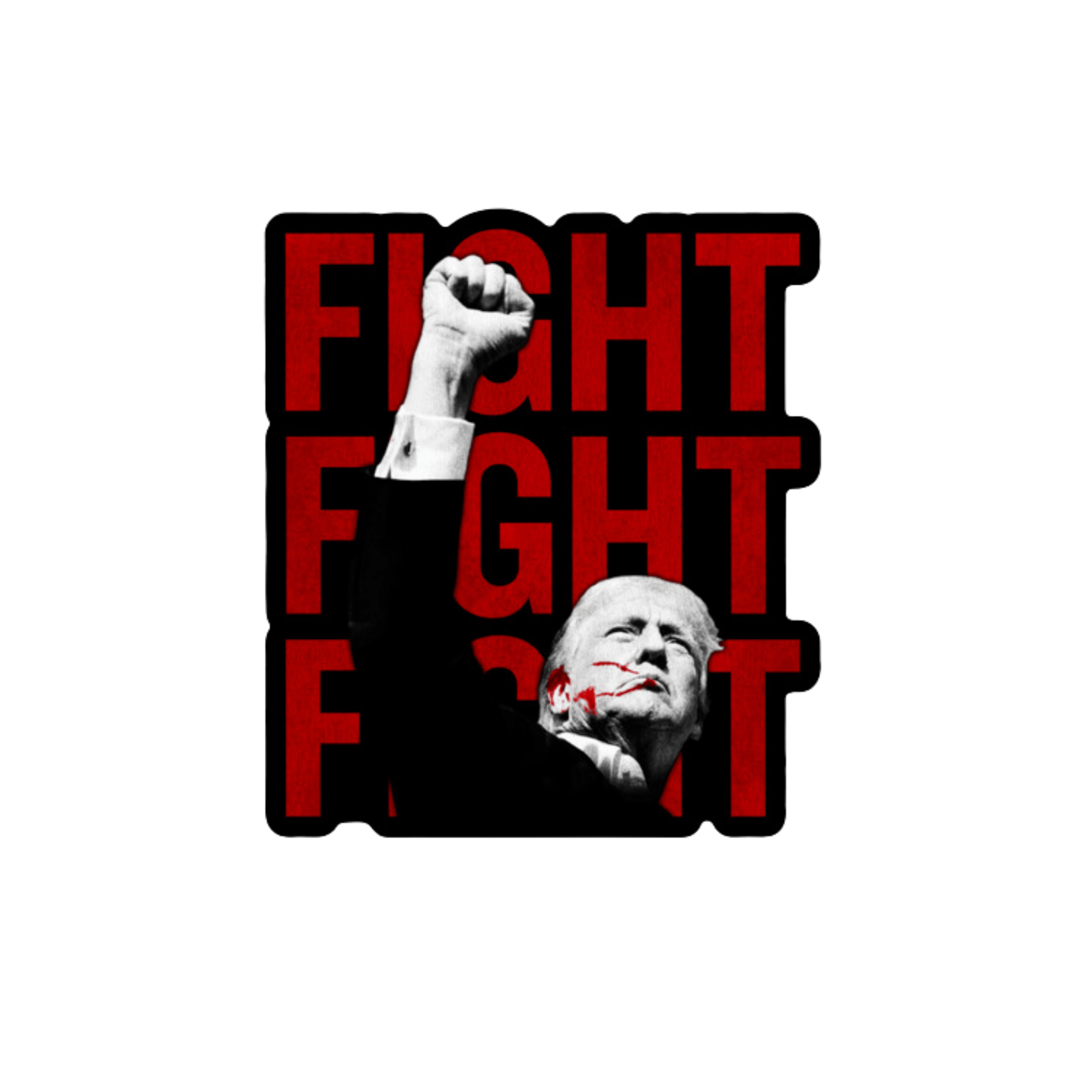 Fight Fight Fight Sticker – The Officer Tatum Store