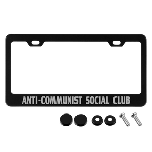 Anti Communist Social Club License Plate Frame
