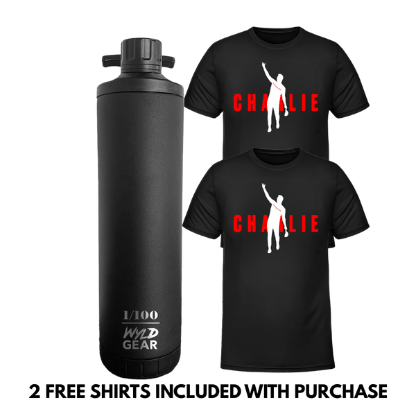Limited Edition Charlie Kirk Tumbler - 2 FREE SHIRTS INCLUDED
