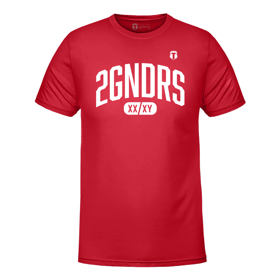 2 Genders Red T-Shirt