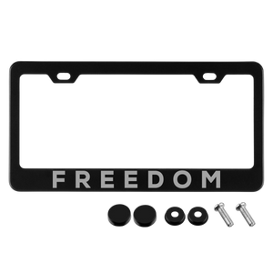 Freedom License Plate Frame
