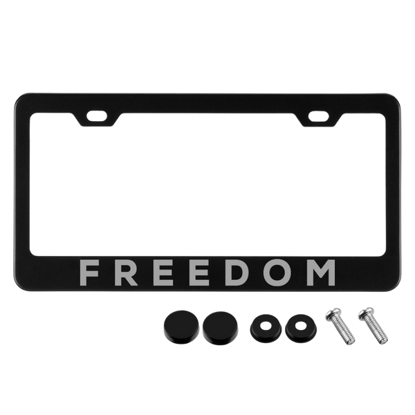 Freedom License Plate Frame