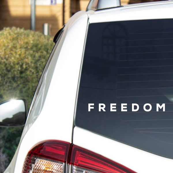 Freedom Bumper Sticker