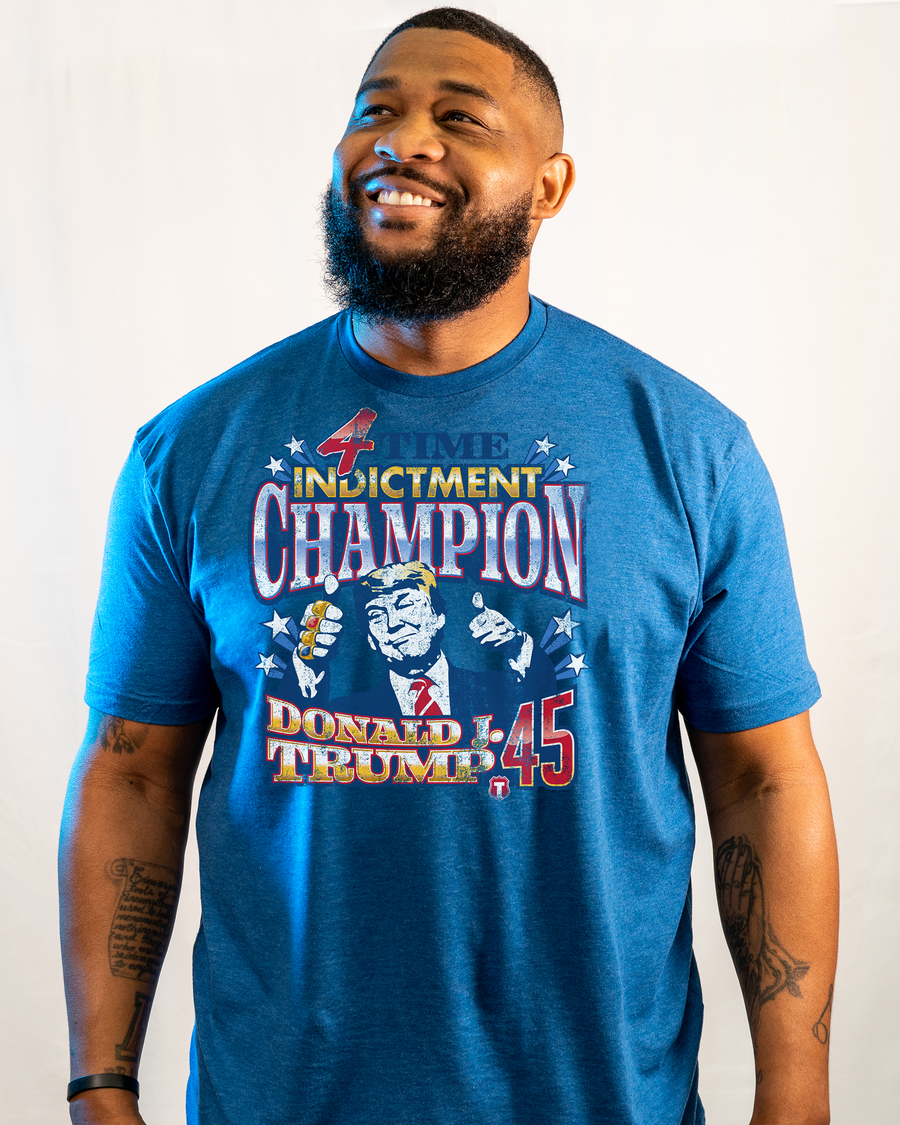 4 Time Indictment Champion T Shirt The Officer Tatum Store