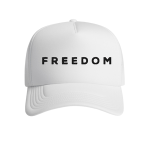 Freedom Embroidered Trucker Hat