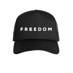 Freedom Embroidered Trucker Hat