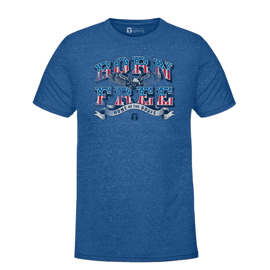 Born Free Home Of The Brave T-shirt
