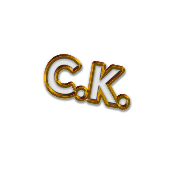 CK Enamel Pin