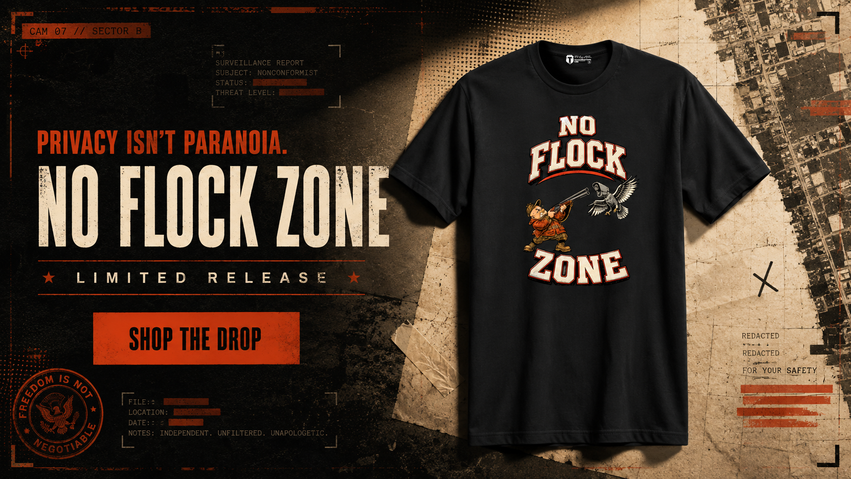 No Flock Zone — limited release