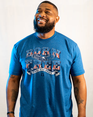 Born Free Home Of The Brave T-shirt