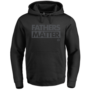 Fathers Matter Black Out-Black-Hoodie