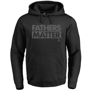 Fathers Matter Black Out-Black-Hoodie