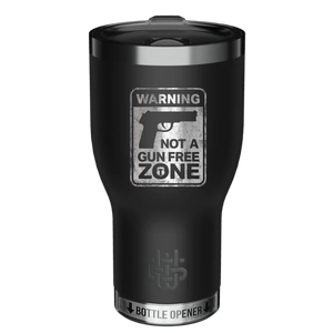 Not A Gun Free Zone Stainless Steel Tumbler