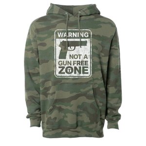 Not a Gun Free Zone Limited Camo Hoodie (REFLECTIVE)