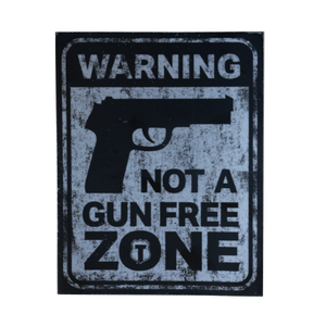 Not a Gun-Free Zone Sticker