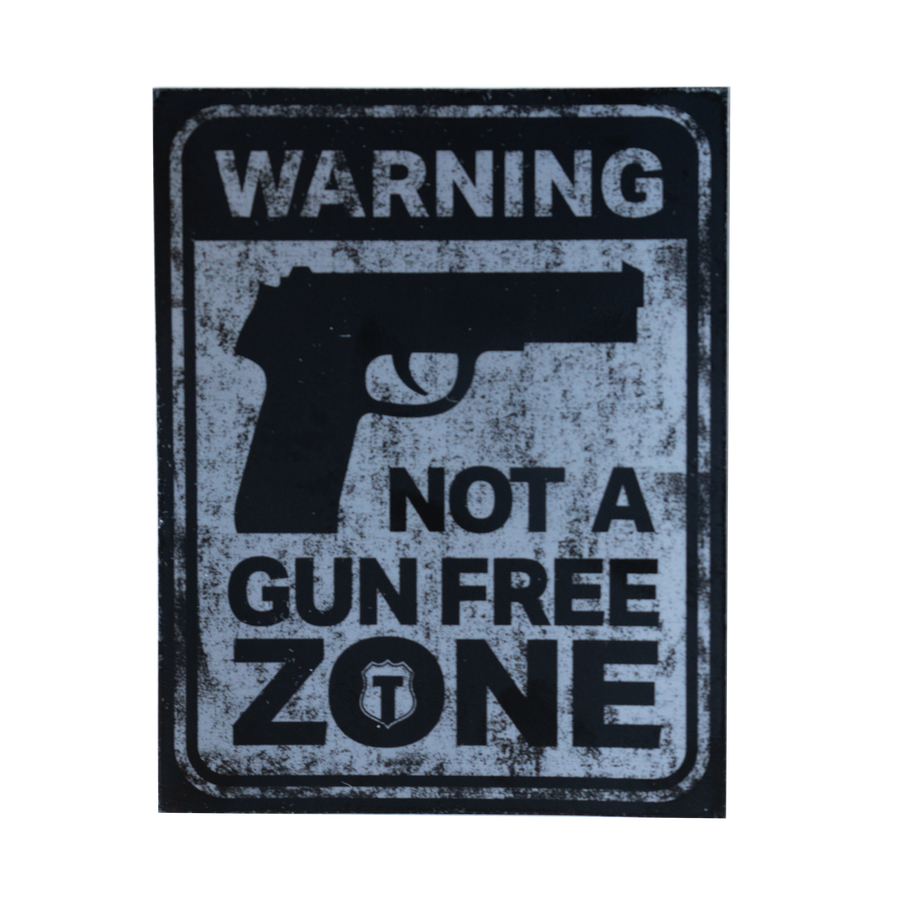 Not a Gun-Free Zone Sticker