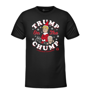 Trump on the Chump-Black-T-Shirt