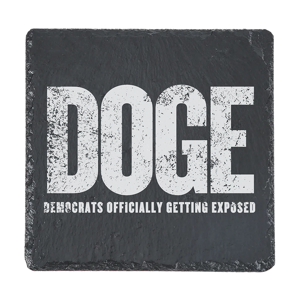 DOGE Engraved Coaster