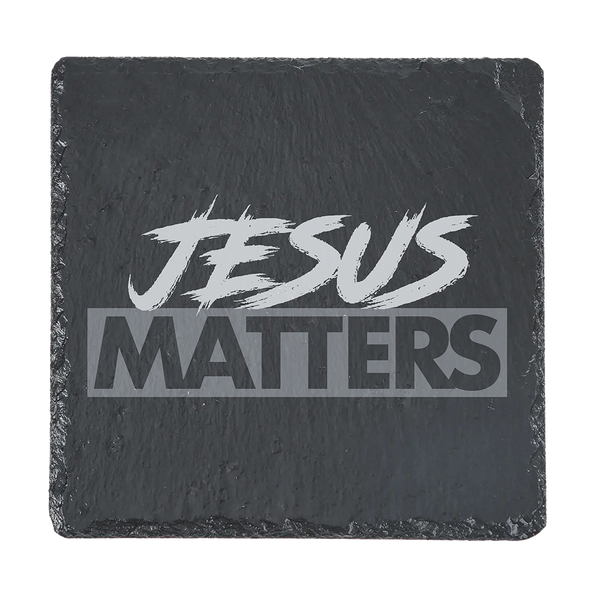Jesus Matters Engraved Coaster