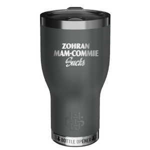 Zohran Sucks Stainless Steel Tumbler