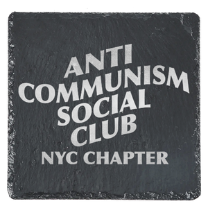 Anti Communism Social Club Coaster