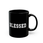 blessed black mug, side two — image 4