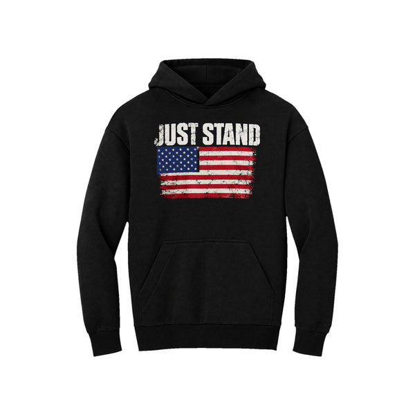 Just Stand hoodie black