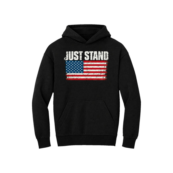 Just Stand hoodie black