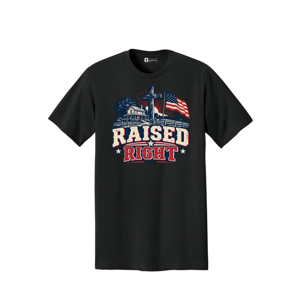 Raised Right T-shirt - Black