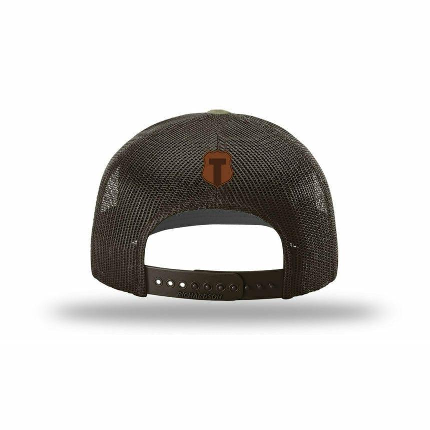 Jesus Is Lord Leather Patch Multicam Trucker Hat - The Officer Tatum Store