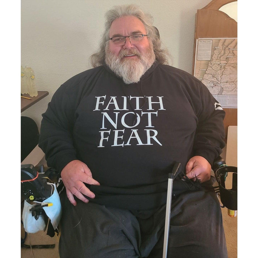 Faith Not Fear Hoodie - The Officer Tatum Store