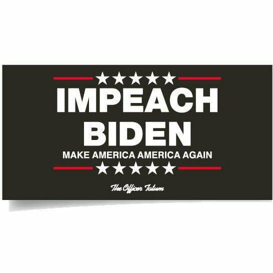 Impeach Biden - Bumper Sticker - The Officer Tatum Shop