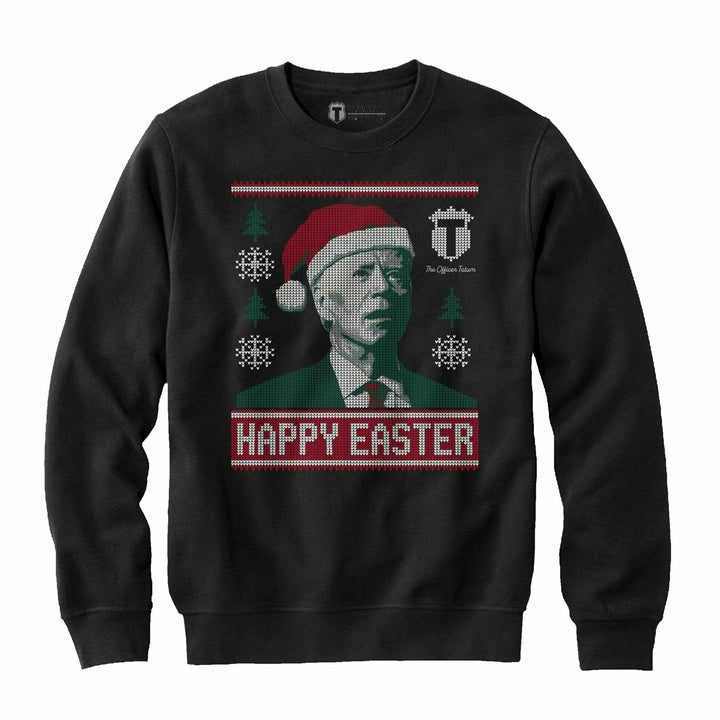 'Happy Easter' Biden Christmas Sweater - The Officer Tatum Shop