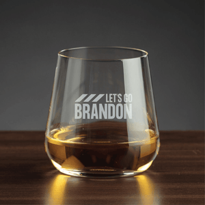 Lets Go Brandon - Whiskey Glass (2 pack) - The Officer Tatum Shop