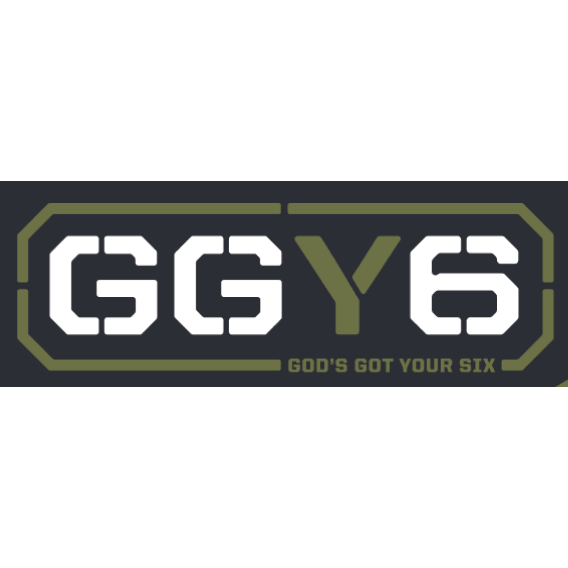 GGY6 - God's Got Your Six - Bumper Sticker - The Officer Tatum Store