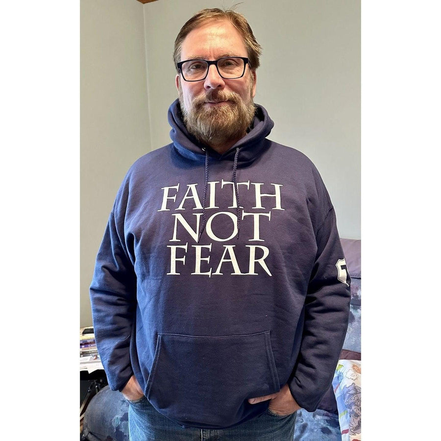 Faith Not Fear Hoodie - The Officer Tatum Store