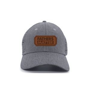 Fathers Matter Leather Patch - Lite Series Perforated Cap - The Officer Tatum Store