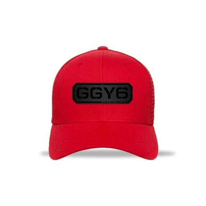 GGY6 Blackout Edition Leather Patch Hat - The Officer Tatum Store